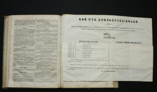 Helsingfors tidningar för år 1850
