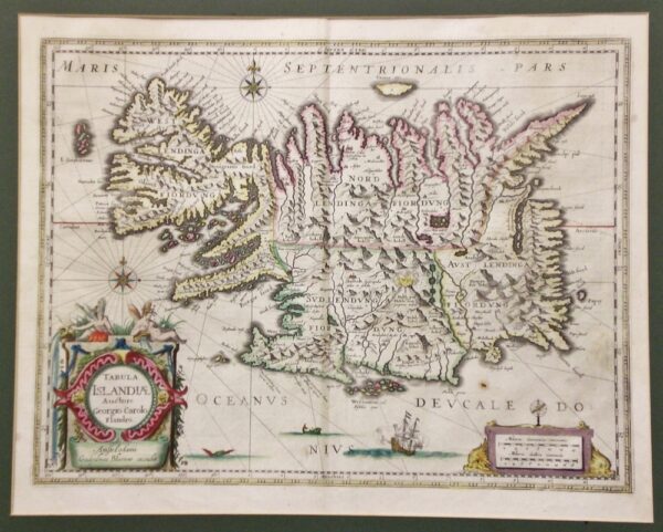 Blaeu, W.: Tabula Islandiae