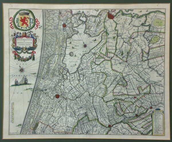 Blaeu, W.J.: Rhenolandiae et Amstellandiae