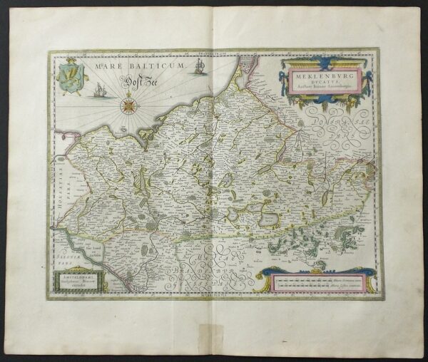 Blaeu, W.J.: Meklenburg Ducatis