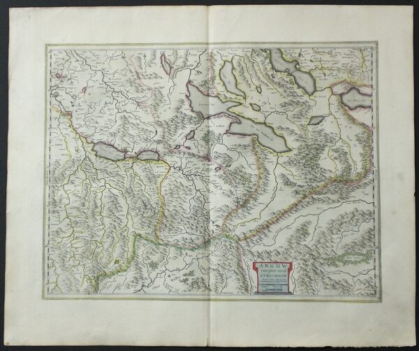Blaeu, W.J.: Argow cum parte merid. Zurichgow