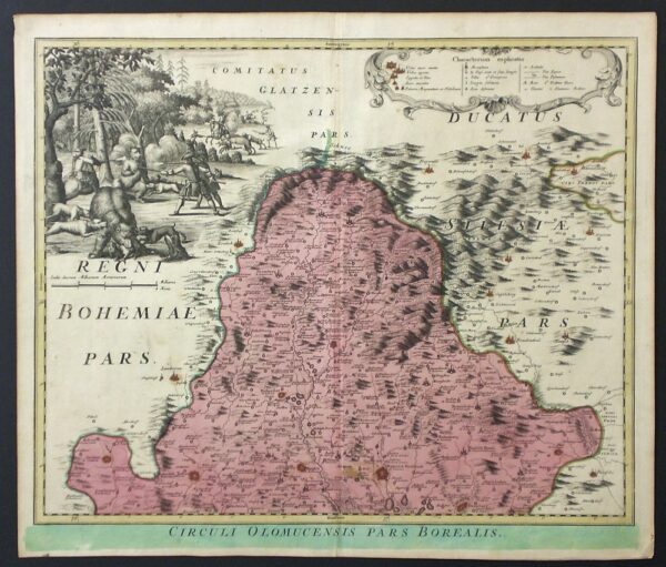 Homann, Joh.Bapt.: Circuli Olomucensis Pars Borealis