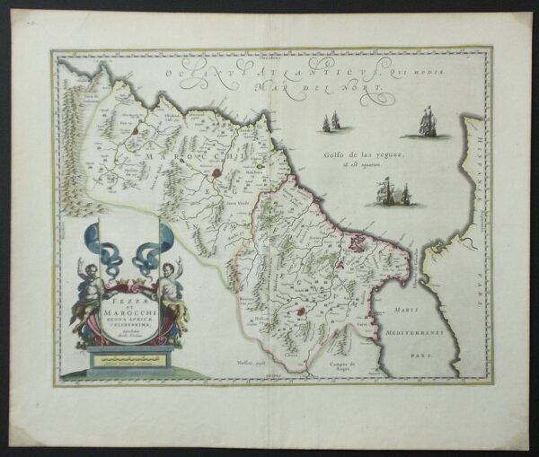 W. J. BLAEU Fezzae et Marocchi Regna Africae Celeberrima (1635)