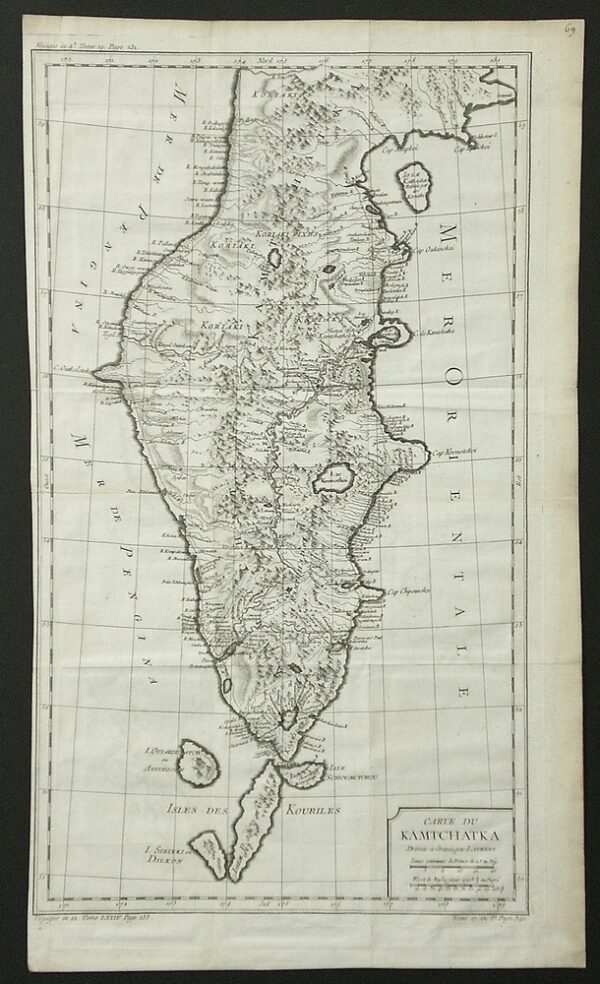 Laurent: Carte du Kamtchatka