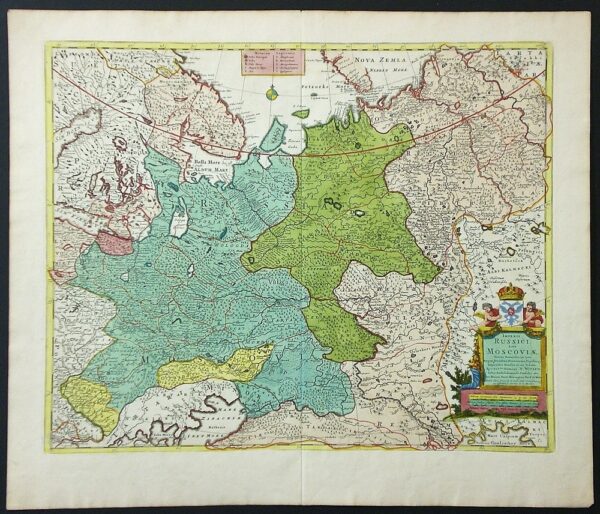 de Wit, F.: Imperii Russici sive Moscoviae