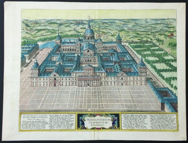 Ortelius, A.: Monasterium S. Laurenty in Escuriali