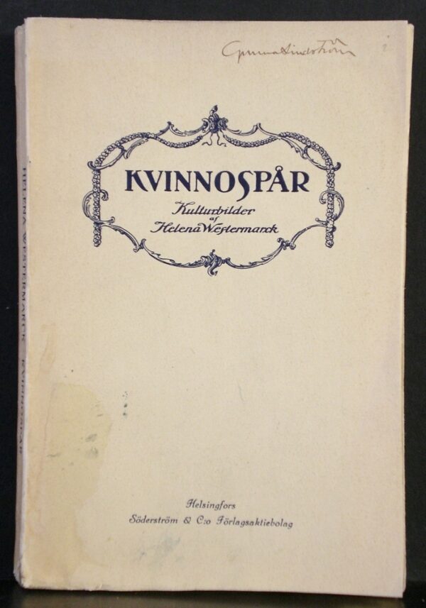 Helena  Westermarck Kvinnospår (1913)