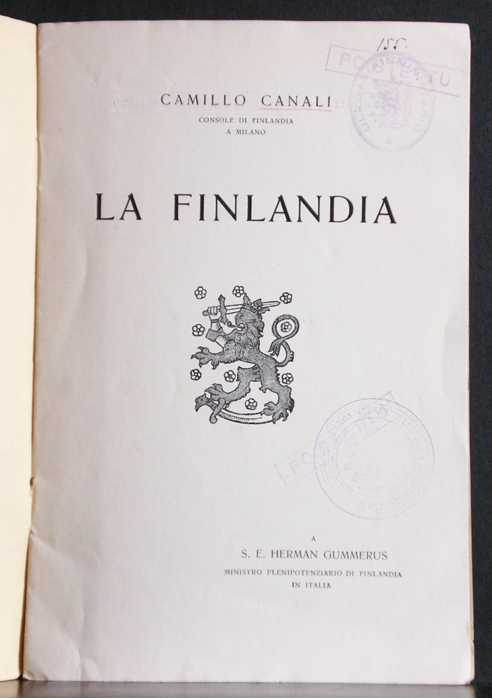 Canali, Camillo: La Finlandia