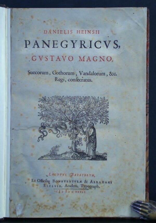 Panegyricus, Gustavo Magno, Suecorum, Gothorum, Vandalorum, etc. Regi, consecratus (1632)