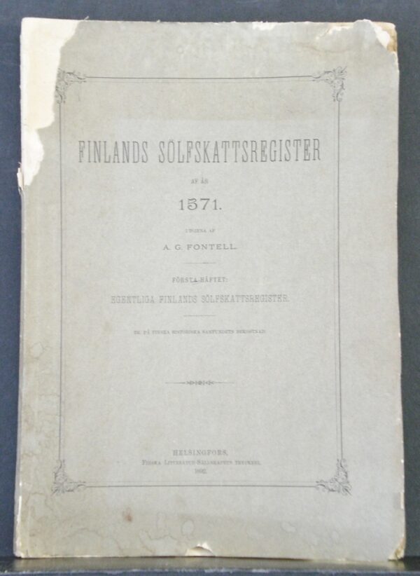 Finlands sölfskattregister af år 1571