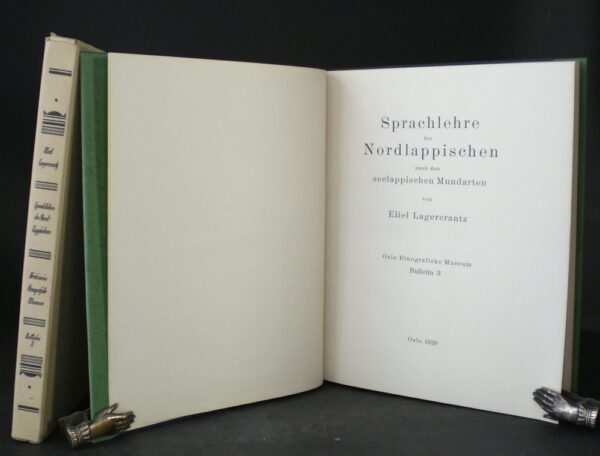 Sprachlehre des Nordlappischen nach den seelappischen Mundarten