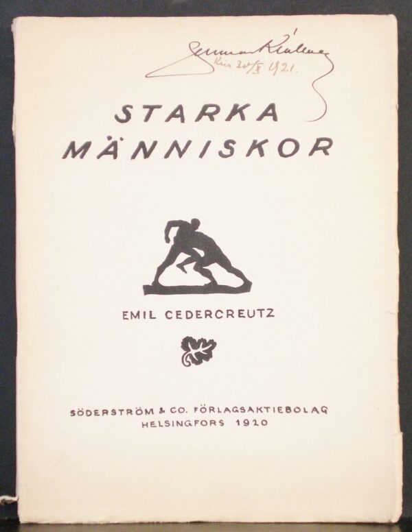 Emil Cedercreutz Starka människor (1920)