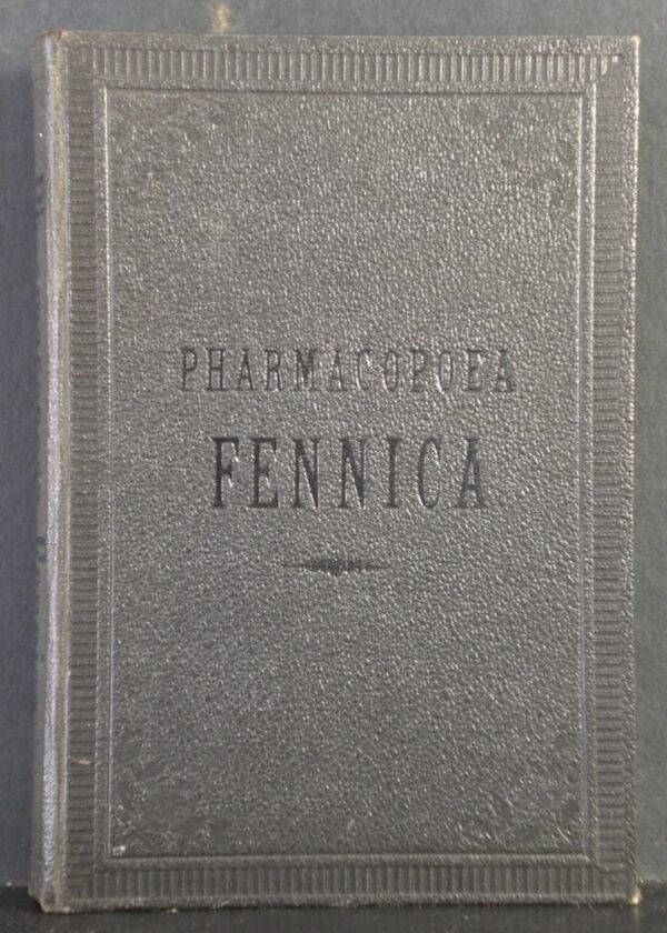 Pharmacopoea Fennica (1885)