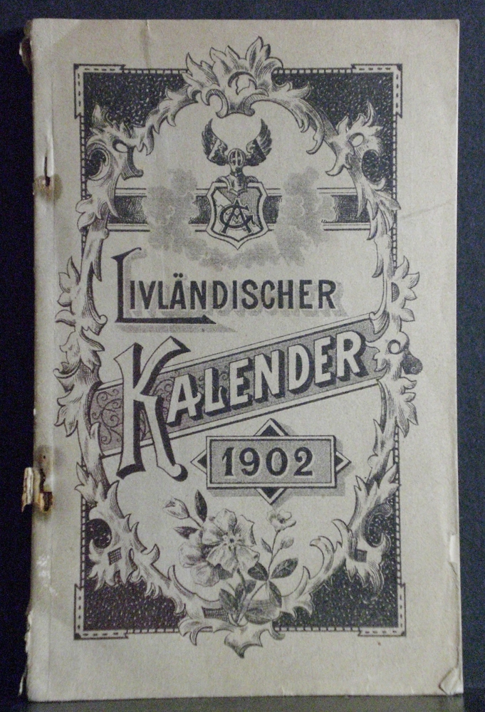 Livländischer Kalender auf das Jahr nach Christi Geburt 1902