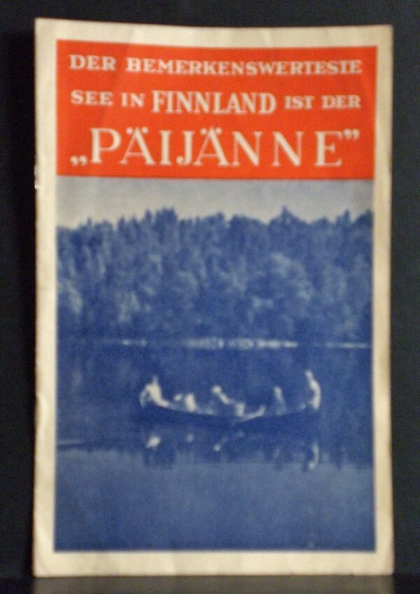 The most remarkable lake in Finland is "Päijänne". Der bemerkenswerteste See in Finnland ist der "Päijänne"