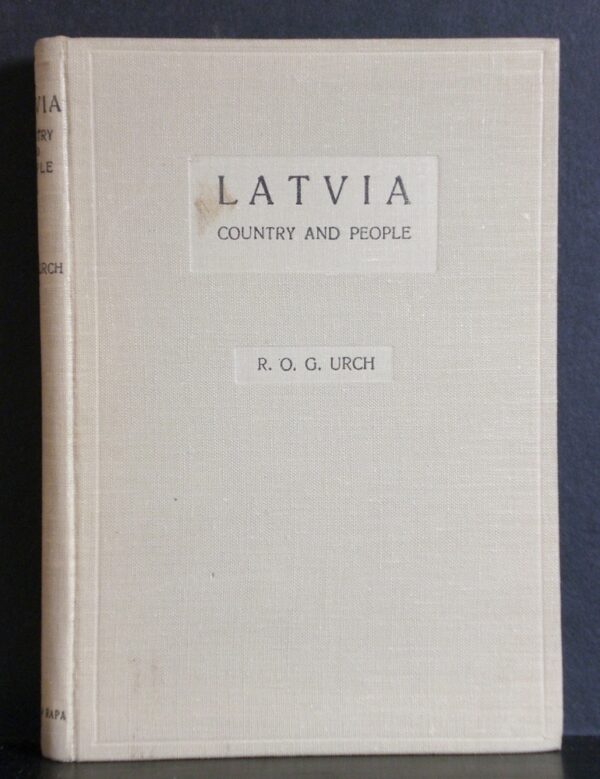 Latvia. Country and people (1935)