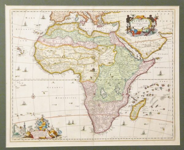 Africae Accurata Tabula ex officina Nic. Visscher