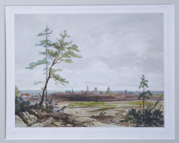 B. LAUVERGNE Vue de Viborg (1842)