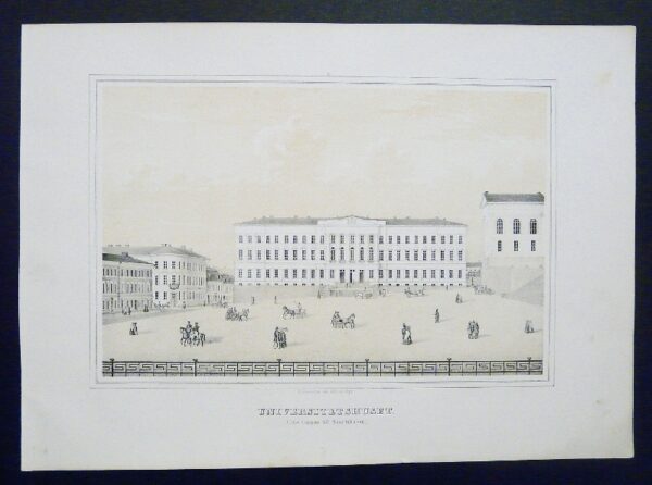 Liewendal, F.: Universitetshuset (från trappan till Senatshuset)