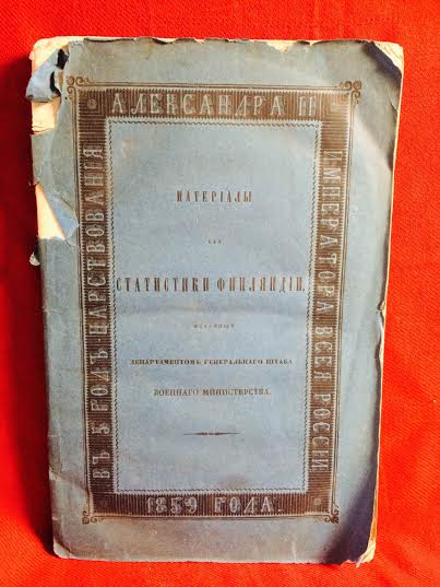 Материалы для статистики финляндий - История и военная история / Historia ja militaria