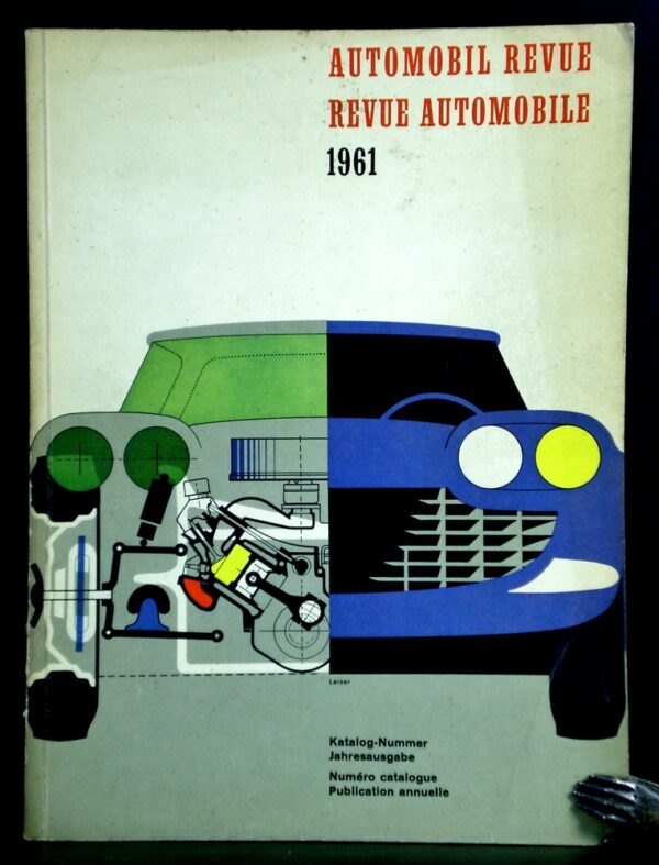 Automobile Revue. Revue Automobile 1961
