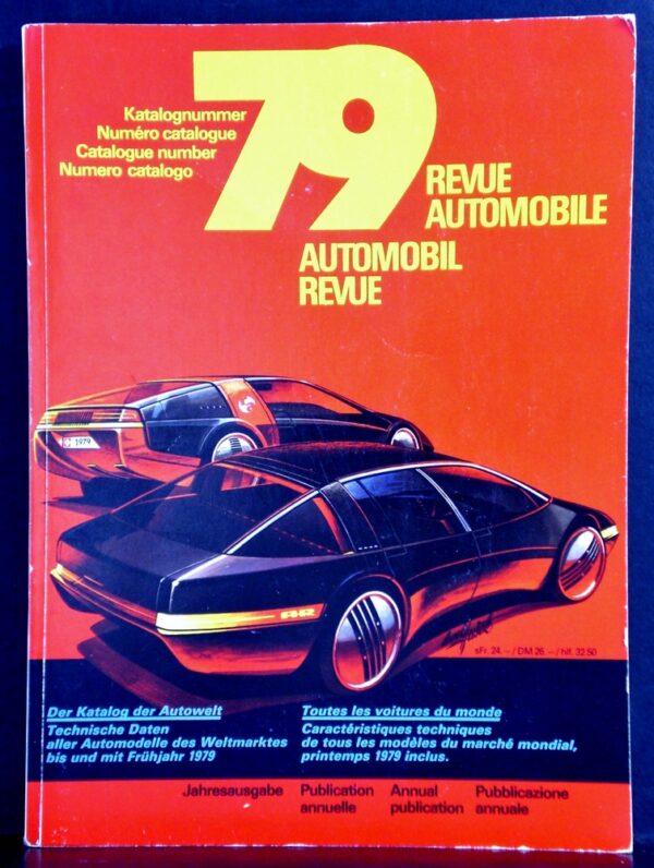 Revue Automobile. Automobile Revue 1979