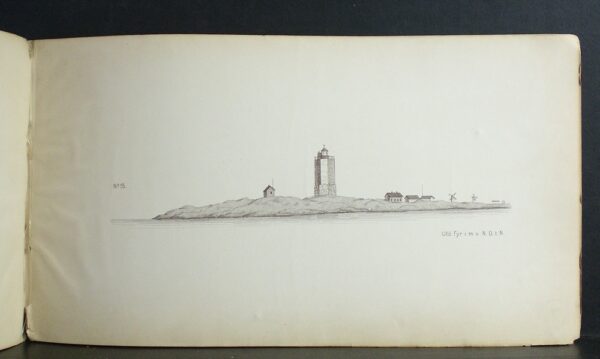 Finlands fyr- och känningsbåkar emellan Torneå och Utö. I (1877)