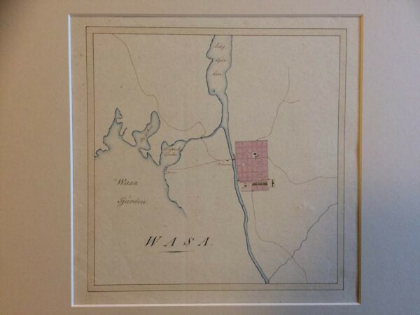 Wasa. Handgjord karta / Käsintehty kartta (Vaasa) - Kaupunkikartat