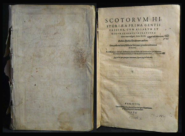 Boethius Scotorum historiae a prima gentis origine