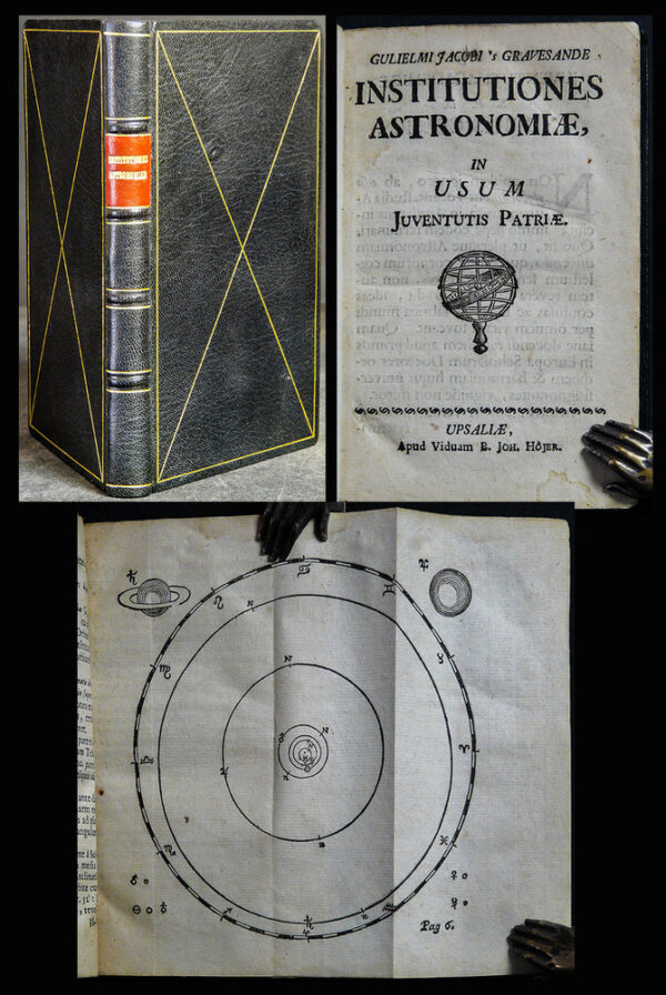 Gulielmi Jacobi 's Gravesande Institutiones astronomiae in usum juventutis patriæ (1738)