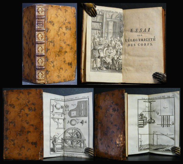 NOLLET JEAN-ANTOINE Essai sur l'électricité des corps (1753)