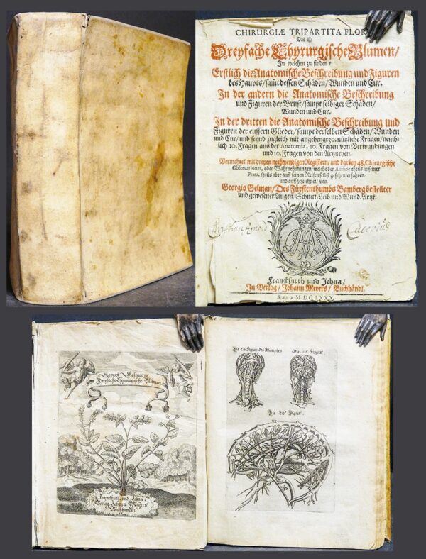Gregorius Gelman CHIRURGIAE TRIPARTITA FLORA (1680)