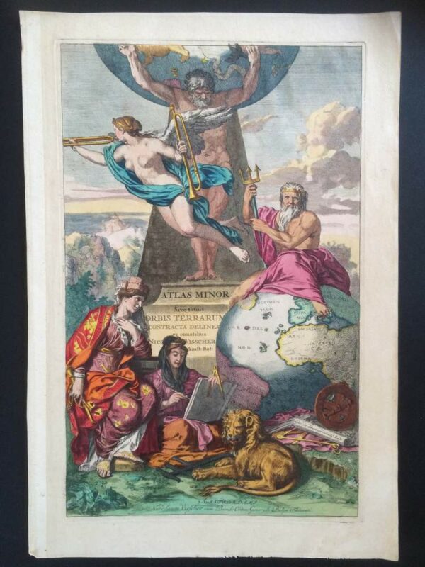 Visscher, N.: Atlas Minor sive totius Orbis Terrarum (title page)