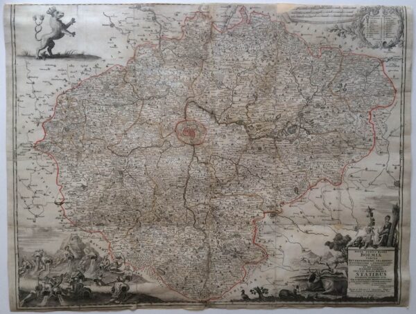 Vogt, M.: Nova Totius Regni Boemiae Tabula...