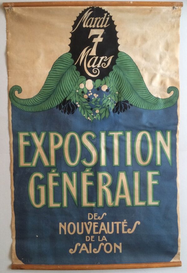 Exposition Générale des Nouveautés de la Saison / Mardi 7 Mars | Original poster