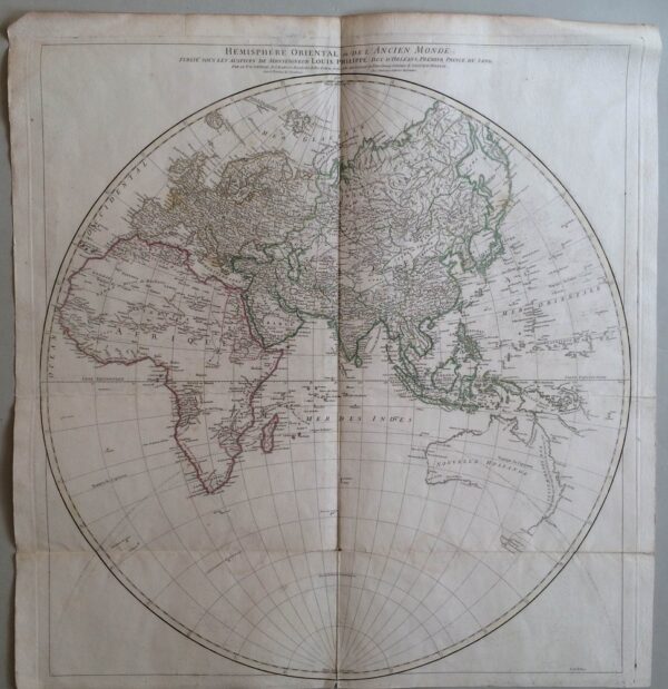 Anville, J. B.: Hemisphere Oriental ou de l'Ancien Monde
