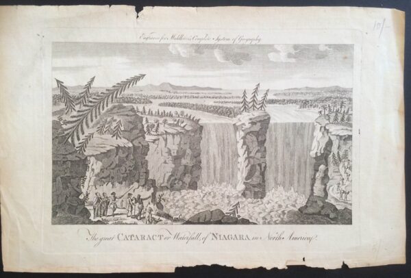Middleton, Charles: The great Cataract or Waterfall, of Niagara in North America