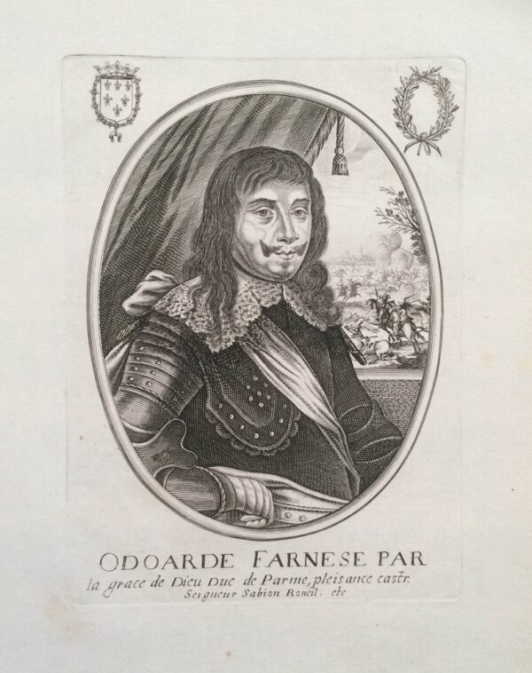 Odoarde Farnese par la grace de Dieu Duc de Parme