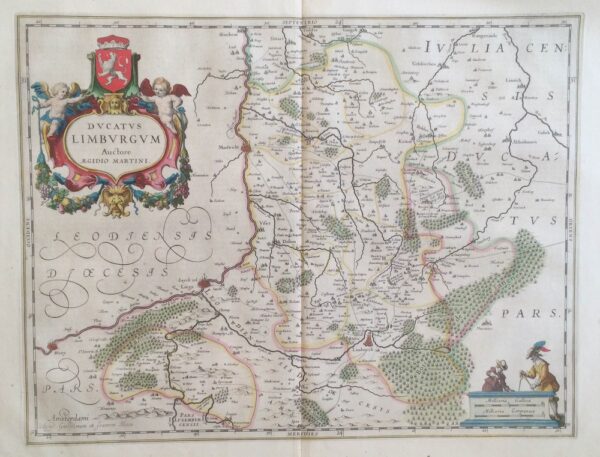 Blaeu, W. J.: Ducatus Limburgum Auctore Aegido Martini