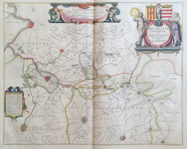 Blaeu, W. J.: Mechlinia Dominium, et Aerschot Ducatus