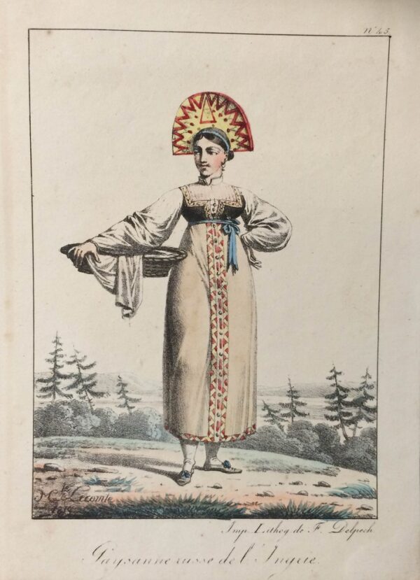 Lecomte, H.: Paysanne russe de l'Ingrie