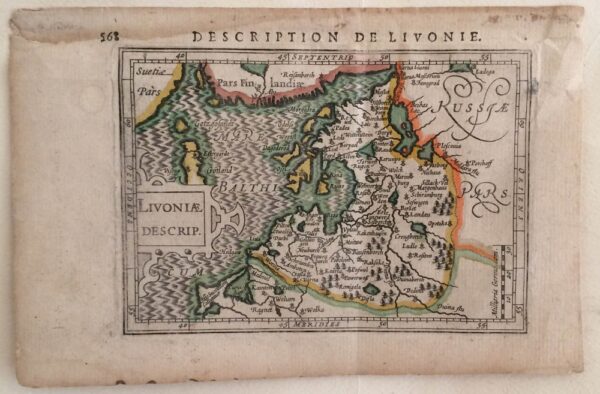 Bertius, Petrus: Description de Livonie