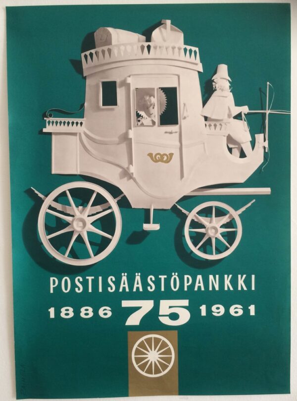 Raimela, Raimo: Postisäästöpankki 75 vuotta. 1886 - 1961.