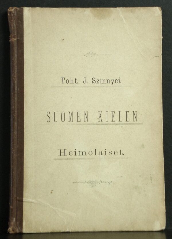 Suomen kielen heimolaiset - József Szinnyei