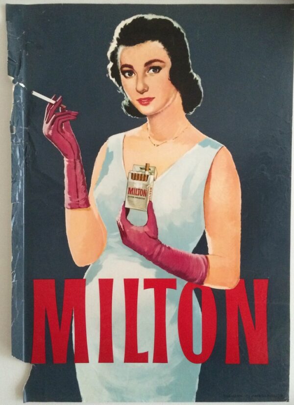 Milton filter cigarettes | Original poster