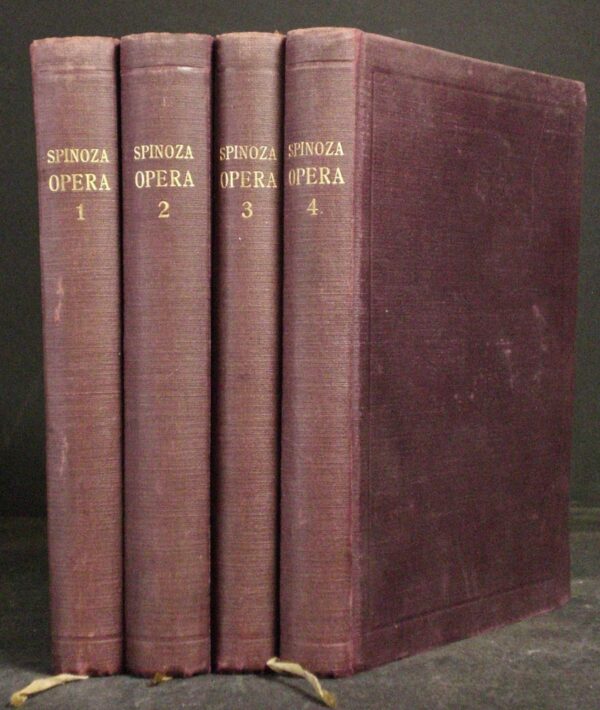 Vloten van, J - Land, J.P.N.: Benedict de Spinoza Opera quotquot reperta sunt. I-IV