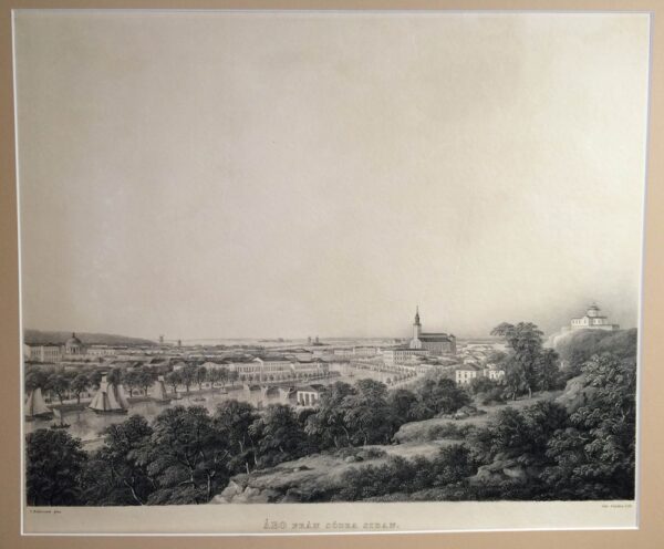 Åbo från södra sidan (1841)