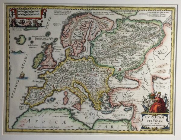 Janssonius, J.: Europam sive Celtivam Veterem