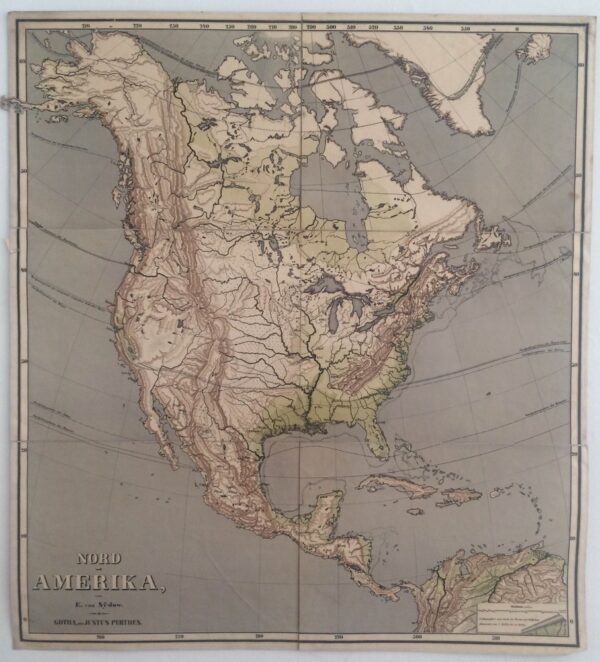EMIL VON SYDOW Nord-Amerika (1882)