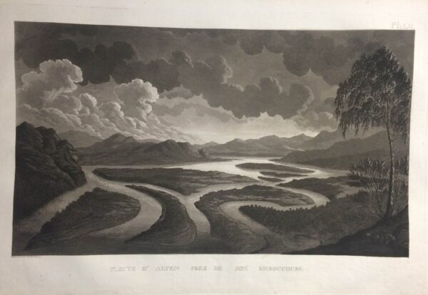 A. F. SKJÖLDEBRAND Fleuve d'Alten pres de son embouchure (1802)